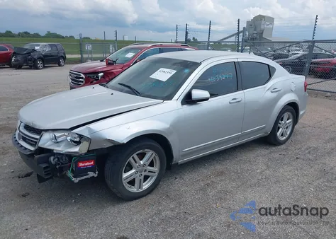 2012 Dodge Avenger Sxt из США, поврежденный, VIN 1C3CDZCB0CN137955